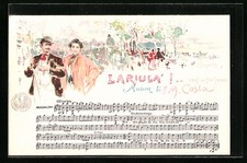 Künstler-AK sign. P. Scoppetta: Lariula´!, Musica di P. M. Costa, Napoli  comprar usado Künstler-AK sign. P. Scoppetta: Lariula´!, Musica di P. M. Costa, Napoli  comprar usado  Enviando para Brazil