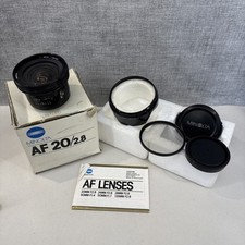 Sony mount minolta for sale  COLCHESTER