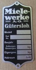 Typenschild ldtimer motorrad gebraucht kaufen  Hürtgenwald