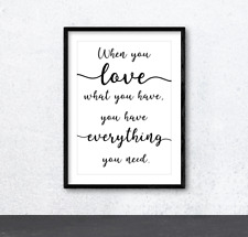 Love typography inspirational for sale  GLASGOW