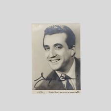 Autografo sergio bruni usato  Napoli