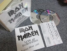 IRON MAIDEN / live at donington 1992/JAPAN LTD 2CD OBI TOCP-8067-68 comprar usado  Enviando para Brazil