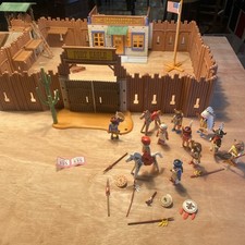 Playmobil cowboys indians for sale  SUDBURY