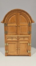 Móveis, miniaturas, guarda-roupa, quarto para casa de bonecas escala 1:12, usado comprar usado  Enviando para Brazil