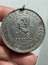 {332} MEDALHA COMEMORATIVA ESCOCESA The Children Of ALLOA 1837-1897., usado comprar usado  Enviando para Brazil