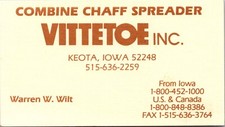 Vittetoe inc keota for sale  Hatboro
