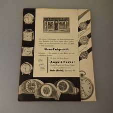 Prospekt taschen armbanduhren gebraucht kaufen  Deutschland