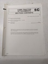 Gilson mower operator for sale  Saint Cloud