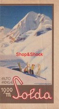 SOLDA ALTO ADIGE ORTLES CEVEDALE Brochure Franz Lenhart Athesia Bolzano 1938 comprar usado  Enviando para Brazil
