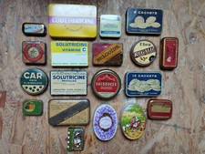 Anciennes boîtes pastilles d'occasion  Bletterans