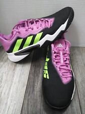 Tênis Adidas Barricade Masculino - Preto/Verde/Roxo AGY1445 Tamanho 11 (A+) comprar usado  Enviando para Brazil