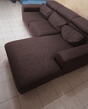 Divano letto marrone usato  Sulbiate