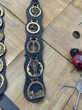 Horse brasses leather for sale  WIDNES