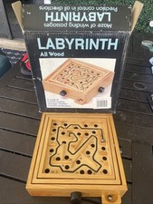 Vintage labyrinth wooden for sale  West Palm Beach