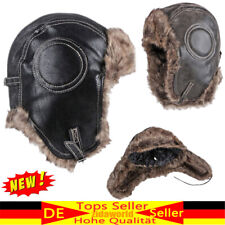 Piloten pelzmütze wintermütz gebraucht kaufen  Deutschland