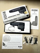 Usado, Microfone Rode VideoMic Pro espingarda/no dispositivo profissional com fio e bandas extras comprar usado  Enviando para Brazil