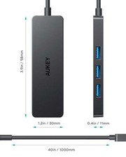 Aukey sdoppiatore usb usato  Milano