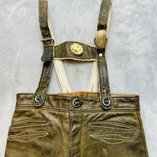 Vtg youth lederhosen for sale  El Dorado Hills