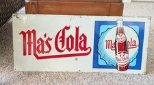 Cola sign authentic for sale  Wells