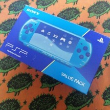 Console Sony PlayStation PSP-3000 pacote econômico azul marinho azul celeste comprar usado  Enviando para Brazil