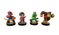Pacote Super Smash Bros Amiibos Mario Yoshi Donkey Kong And Villager  comprar usado  Enviando para Brazil