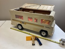 Bonecos vintage Tonka Winnebago RV motorhome campista década de 1970 listras duplas BOM comprar usado  Enviando para Brazil