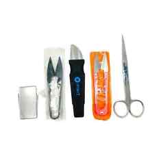 Tesoura de costura 5 peças sortidas clipe de dinheiro arquivo de unha faca de bolso iFixit PryingTool comprar usado  Enviando para Brazil
