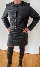 Leder jacke schwarz gebraucht kaufen  Weiden