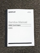 Livro manual de reparo de serviço Caterpillar Cat 3406C loja de motores diesel comprar usado  Enviando para Brazil