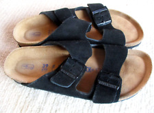 Birkenstock schwarze wildleder gebraucht kaufen  Stade