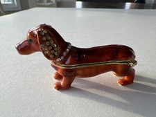 Vintage dachshund trinket for sale  Somers
