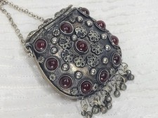Vtg metal pouch for sale  Los Angeles
