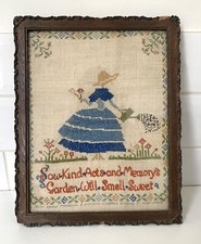 1930 embroidery sampler for sale  HIGH WYCOMBE