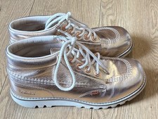 Kickers gold leather for sale  MILTON KEYNES