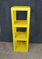 Usado, Prateleira ou mesas finais modulares de plástico amarelo vintage 41,5 x 14" comprar usado  Enviando para Brazil