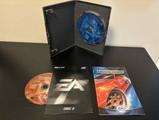 Need for Speed Underground PC CD-ROM Completo 2 Discos + Manual EA Games 2003 comprar usado  Enviando para Brazil