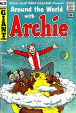 Usado, Revista Archie Giant Series #29 Muito bom estado; Archie | baixa qualidade - 1964 Around The World comprar usado  Enviando para Brazil
