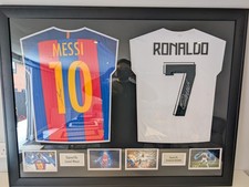 Messi ronaldo signed for sale  RUGBY