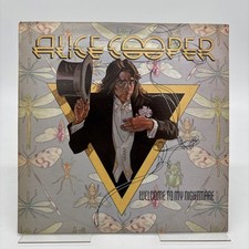 Alice Cooper Welcome To My Nightmare 1975 LP 1º Presswell Pressing SD 18130 dos EUA comprar usado  Enviando para Brazil