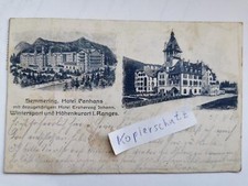 Semmering hotel panhans gebraucht kaufen  Deutschland