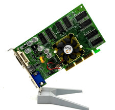 Placa de vídeo para jogos EVGA GeForce FX 5500 256MB AGP Windows 98 256-A8-N313-LX, usado comprar usado  Enviando para Brazil
