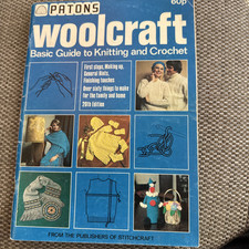 Patons woolcraft guide for sale  BOLTON