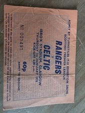 Rangers celtic ticket for sale  DUNBAR