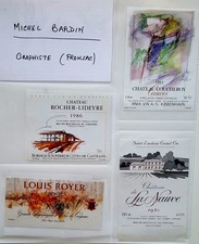 Lot etiquettes illustrateur d'occasion  Strasbourg-