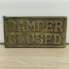 Vintage brass plaque for sale  Monroe