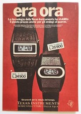 Pubblicita texas instruments usato  Ferrara