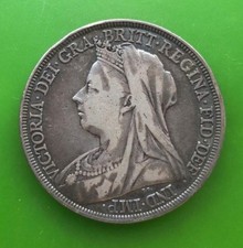 1897 victoria silver for sale  HYTHE