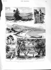Old antique print for sale  UK