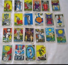 Tarot Albano Waite Rider Colman Smith Deck Vintage comprar usado Tarot Albano Waite Rider Colman Smith Deck Vintage comprar usado  Enviando para Brazil