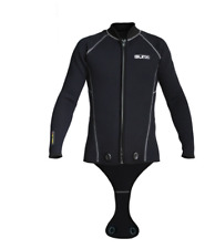 Usado, Jaqueta masculina de neoprene 3 mm mergulho surf tops manga longa zíper completo roupas de mergulho comprar usado  Enviando para Brazil